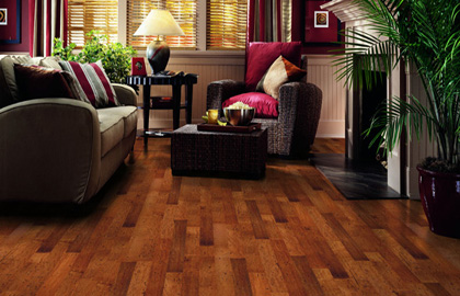 Wood flooring throughout the entire house and what type of wood