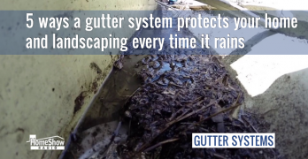 5 ways a gutter system protects your home every time it rains
