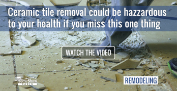 How can Ceramic tile removal really be hazardous to your health?