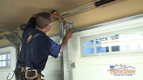 Garage door wind load posts keep your door in place