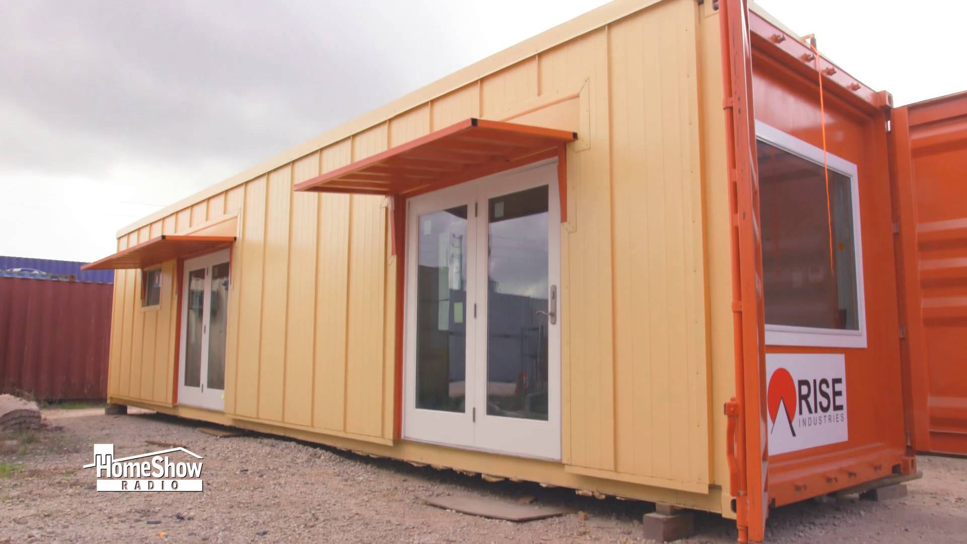 VIDEO: Shipping container homes converted into eco-friendly living spaces