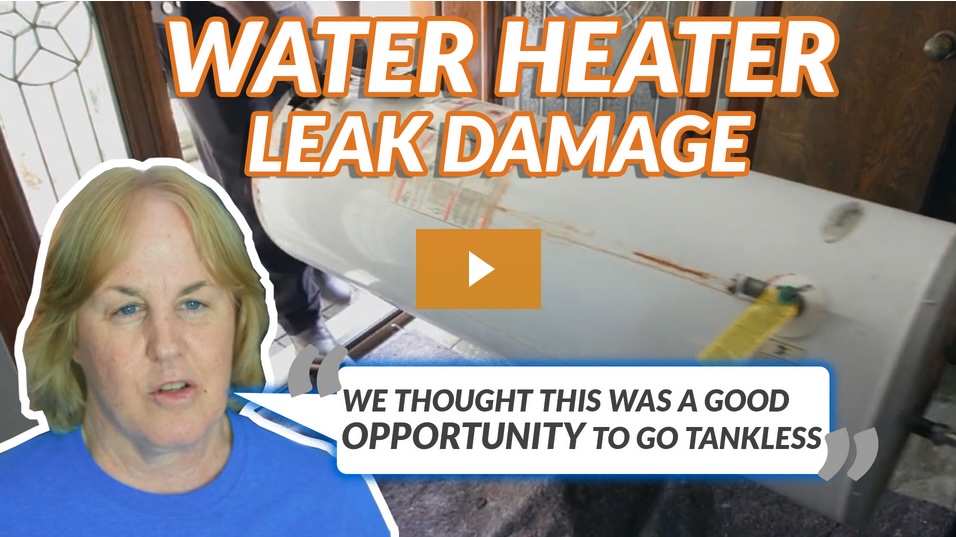 A Water Heater Leak Can Cause a 40 Gallon Flood Without Notice