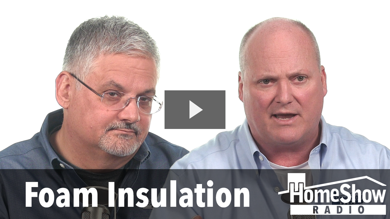 Foam insulation what are the circumstances that I should use it VIDEO