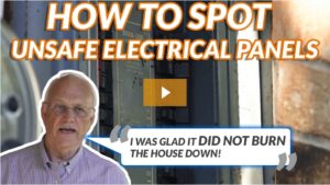 An unsafe electrical panel puts your home in danger