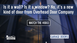 522 Envy glass garage Door: Window wall and door in one
