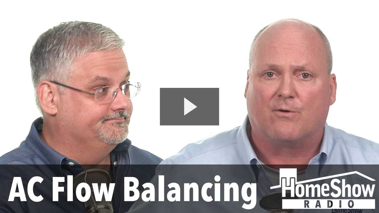 AC Flow Balancing what's your advice to balance the cooling VIDEO