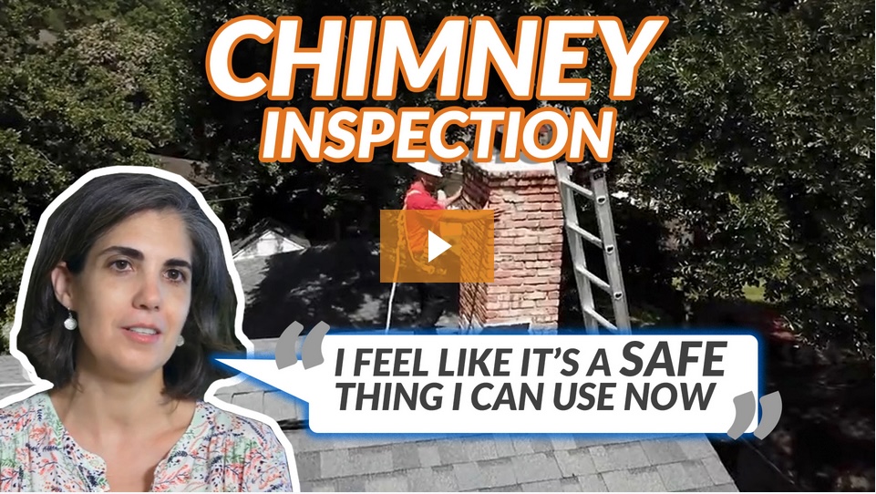 See how this chimney inspection keeps your flue and family safe