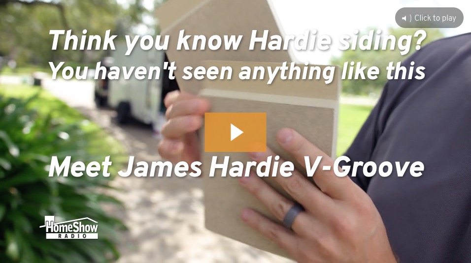 James Hardie Artisan V Groove Siding