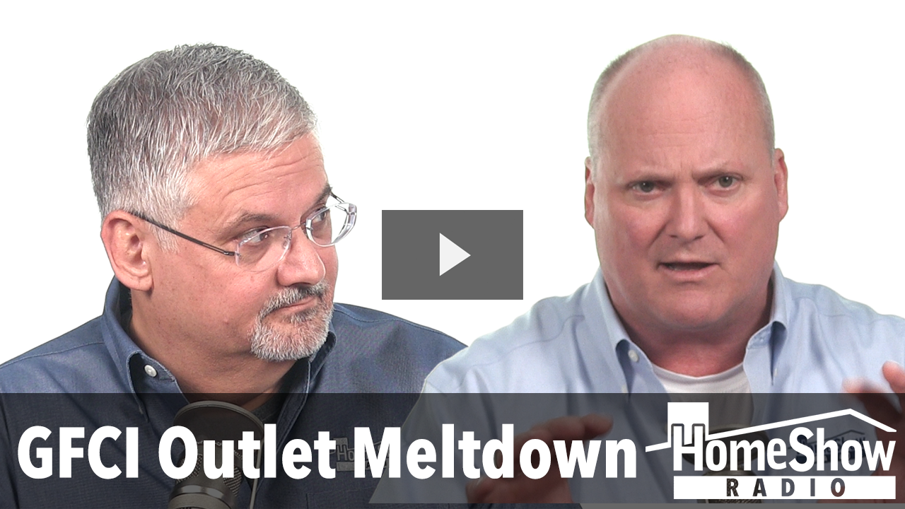 What would cause my GFCI outlet to literally melt down? HomeShow