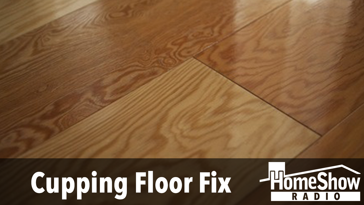 What can I do about cupping floors on a pier and beam house? - HomeShow ...