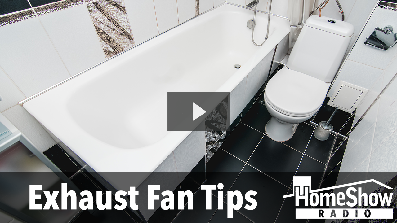 What's the right way to route a bathroom exhaust fan hose? - HomeShow ...