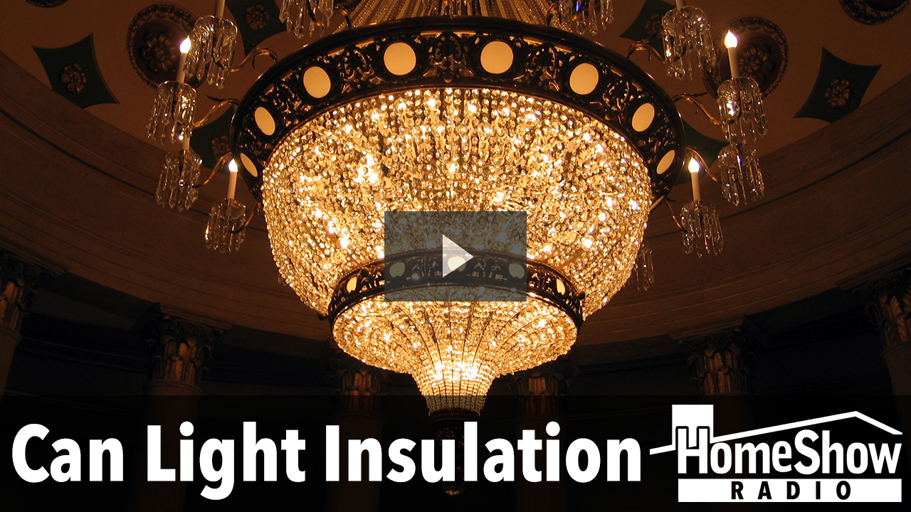 How do I insulate can lights that cause an AC Heating leak? HomeShow