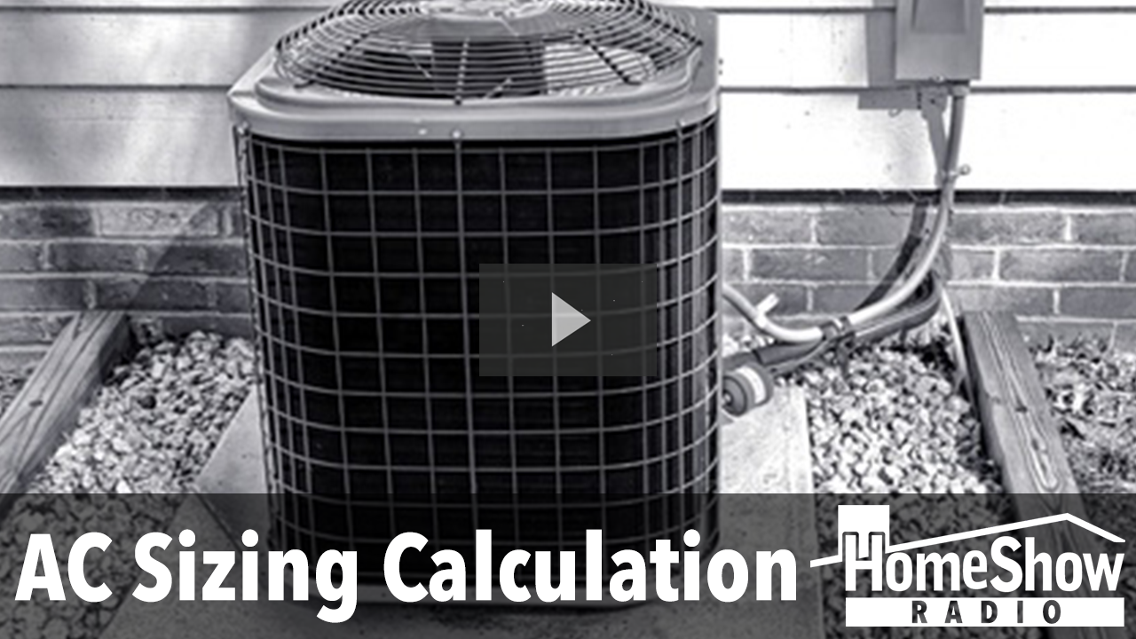 How do I calculate how much ac is needed for a wing of my house