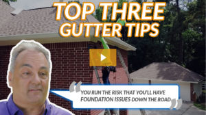 Houston Gutter Installation tips