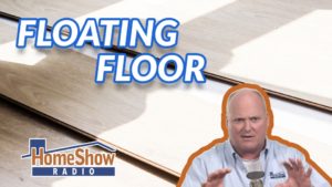 How can we prevent moisture from building under our floating floor