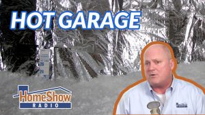 What insulation will help keep my garage cooler