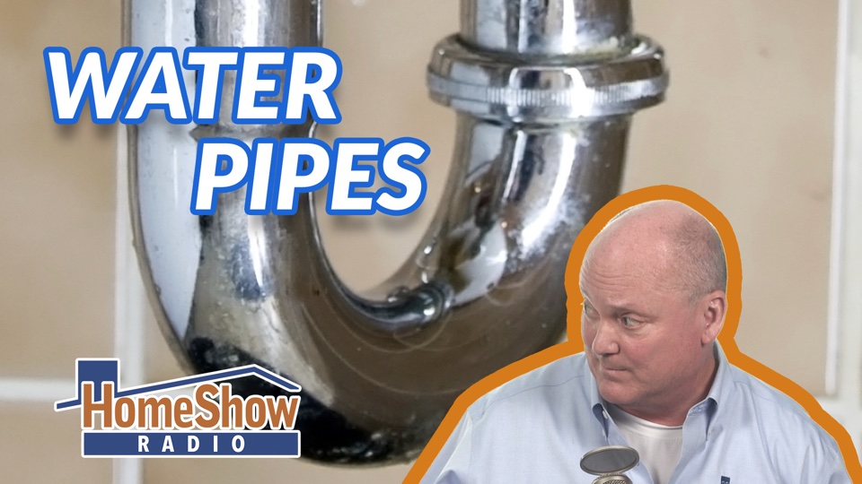 What should we do about our galvanized pipes clogging with rust and