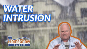 What's your advice on stopping water intrusion during heavy rains?