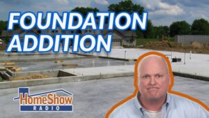 How can we add to our foundation while keeping our home closed in?