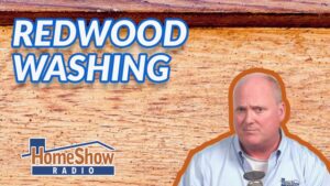 What’s the right way to wash redwood siding without ruining its look?