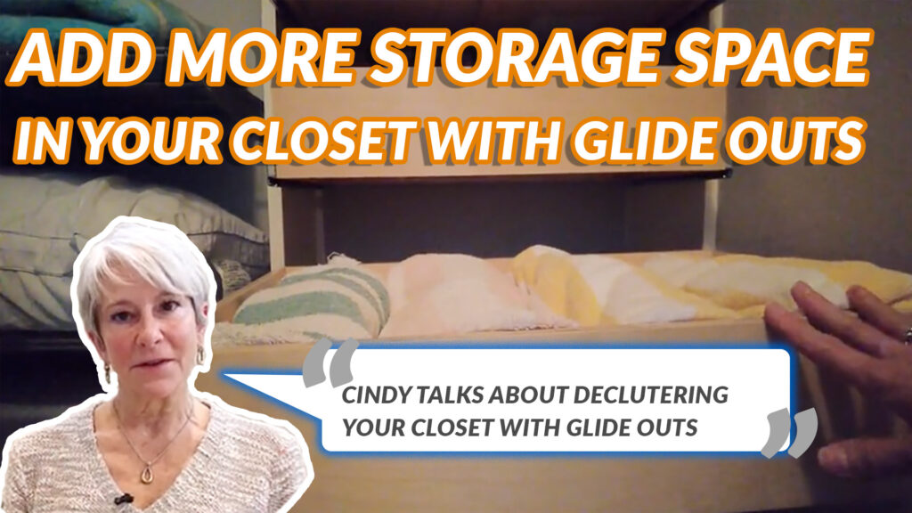 Add More Storage Space In Your Closet With Glide Outs - Shelf Genie