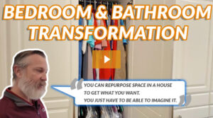 Bedroom and Bathroom Transformation - Trifection Remodeling