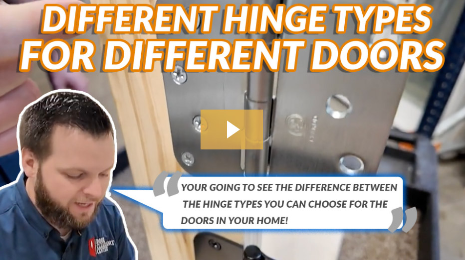 Door Hinges for different types of doors - Door Clearance Center