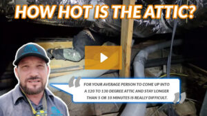 How hot is the Attic?