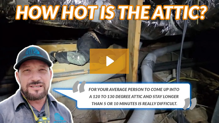 How hot is the Attic?