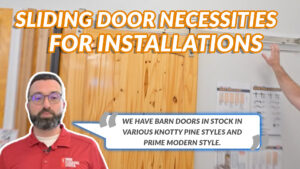 Sliding Door Necessities For Installations - Door Clearance Center.