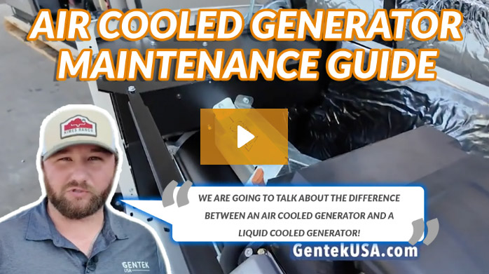 Air Cooled Generator Maintenance Guide