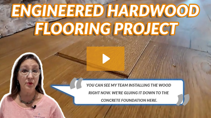 Engineered Hardwood Flooring Project