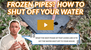 Frozen Pipes: How to Shut Off Your Water