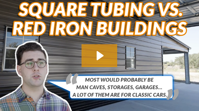 Square Tubing vs. Red Iron Buildings - McElroy Supreme Building